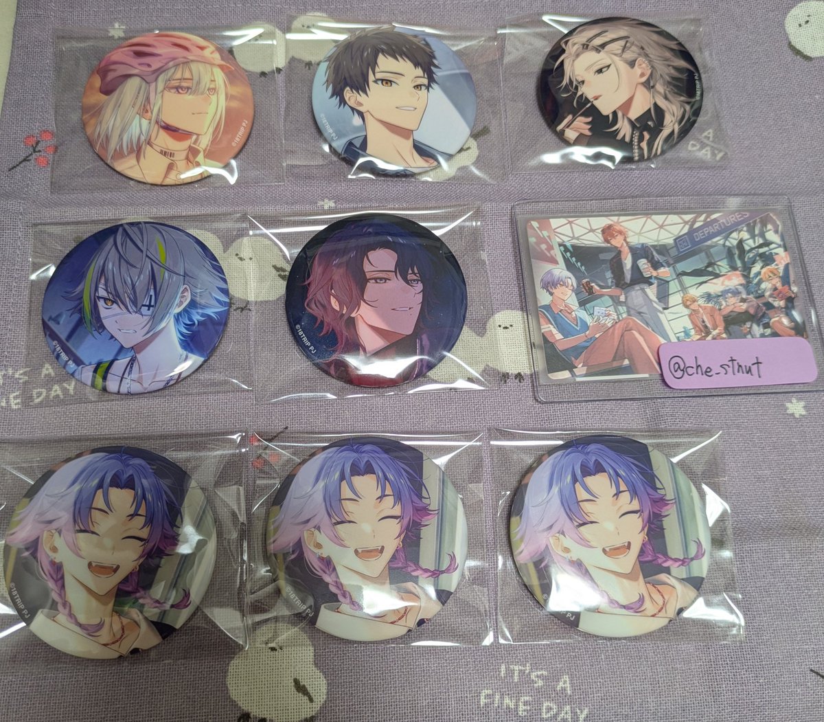 交換】エイトリ 18TRIP 缶バ キャラ缶 コレ缶 新弾 【譲】 ☆練牙 3