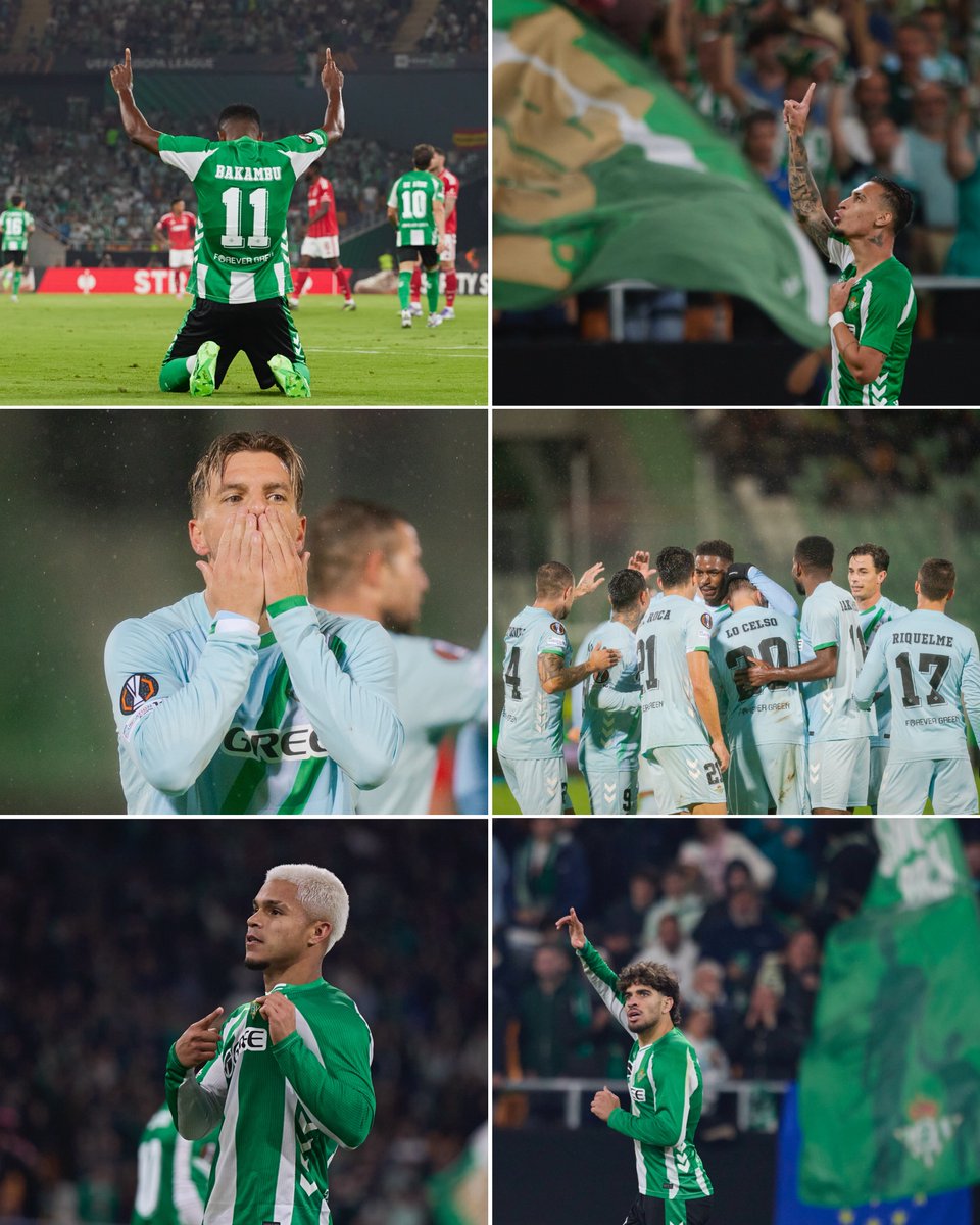RealBetis's tweet photo. 🇪🇺💫👊

Dos días para retomar nuestro camino europeo.

#DinamoZagrebRealBetis https://t.co/lvkw00wQGi