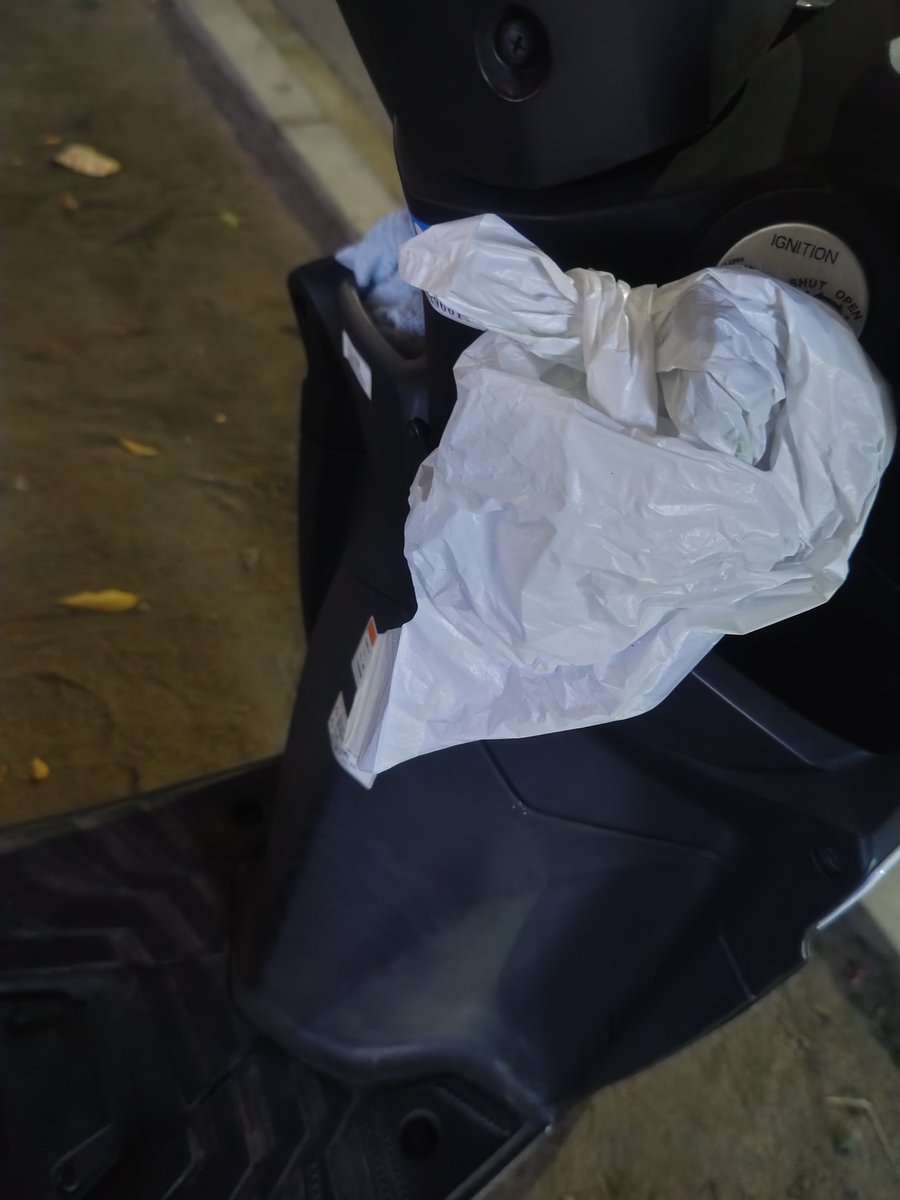 朝から今までバイクに鍵差しっぱなし💦 誰か優しい人が見えんように