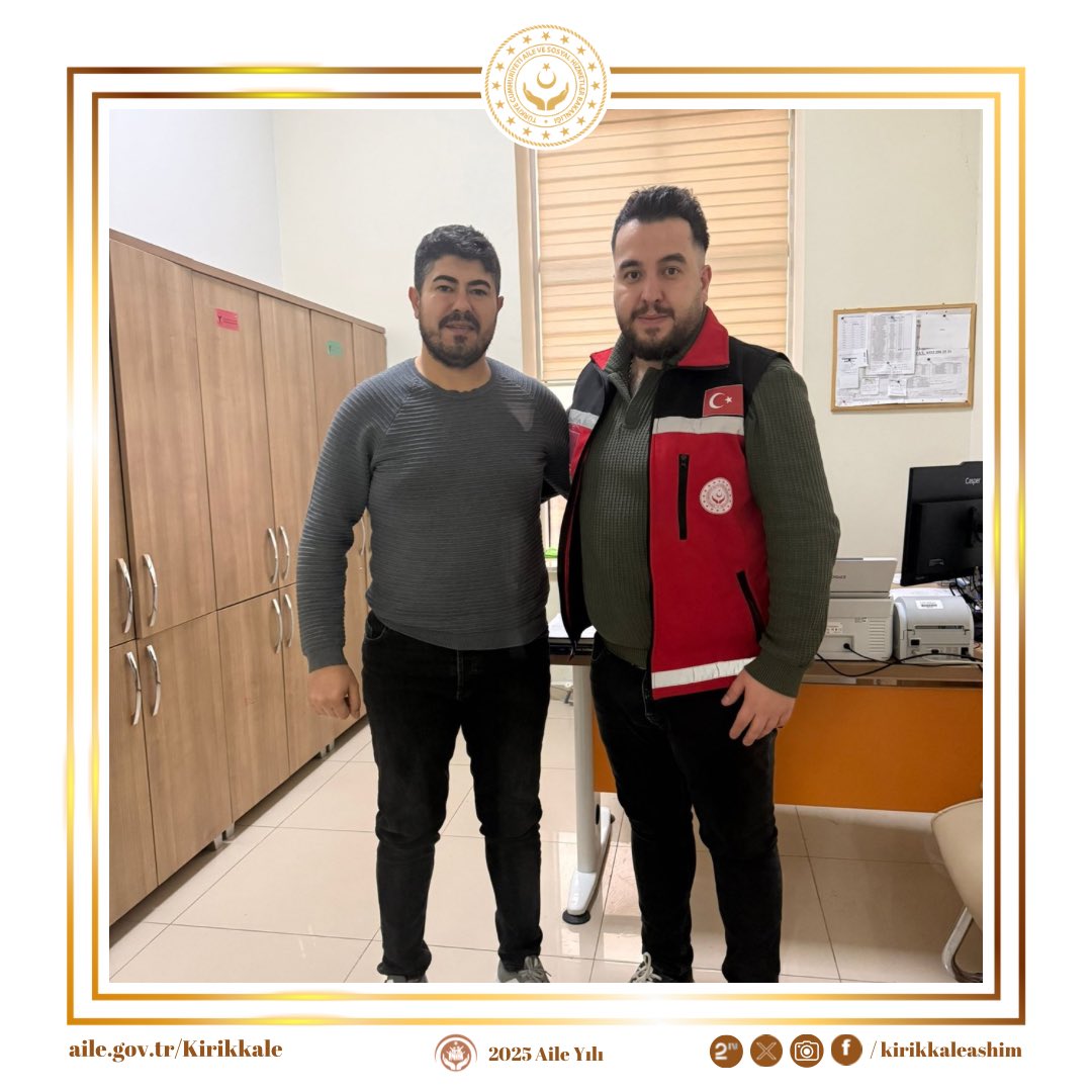 Şehit Yakınları ve Gazi Hizmetleri Birimimiz, ilimizde ikamet eden kıymetli Şehit yakınımız ile kahraman Gazimizi çalışmış oldukları kurumlarda ziyaret ederek, Bakanımız Sayın Mahinur ÖZDEMİR GÖKTAŞ’ın selamlarını iletti.

<a href="/tcailesosyal/">T.C. Aile ve Sosyal Hizmetler Bakanlığı</a> 
<a href="/ashb_sehitgazi/">Şehit Yakınları ve Gaziler Genel Müdürlüğü</a> 
<a href="/TC_kkalevalilik/">Kırıkkale Valiliği</a>