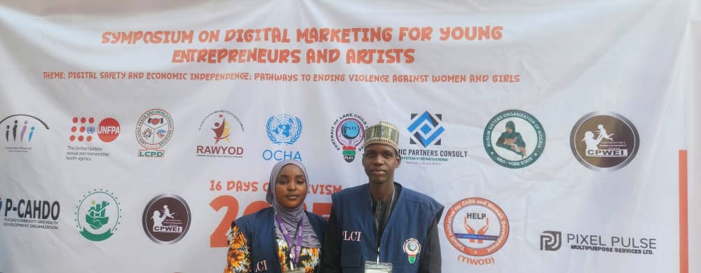 <a href="/portrait_child/">Portrait of Lake Child Initiative</a>  partners with <a href="/CPWEI_NGO/">Child protection and women empowerment initiative</a>   other actors to commemorate 16 days of activism in Yobe State.

#16DaysOfActivism2025 
#PLCI
#EndDigitalViolence