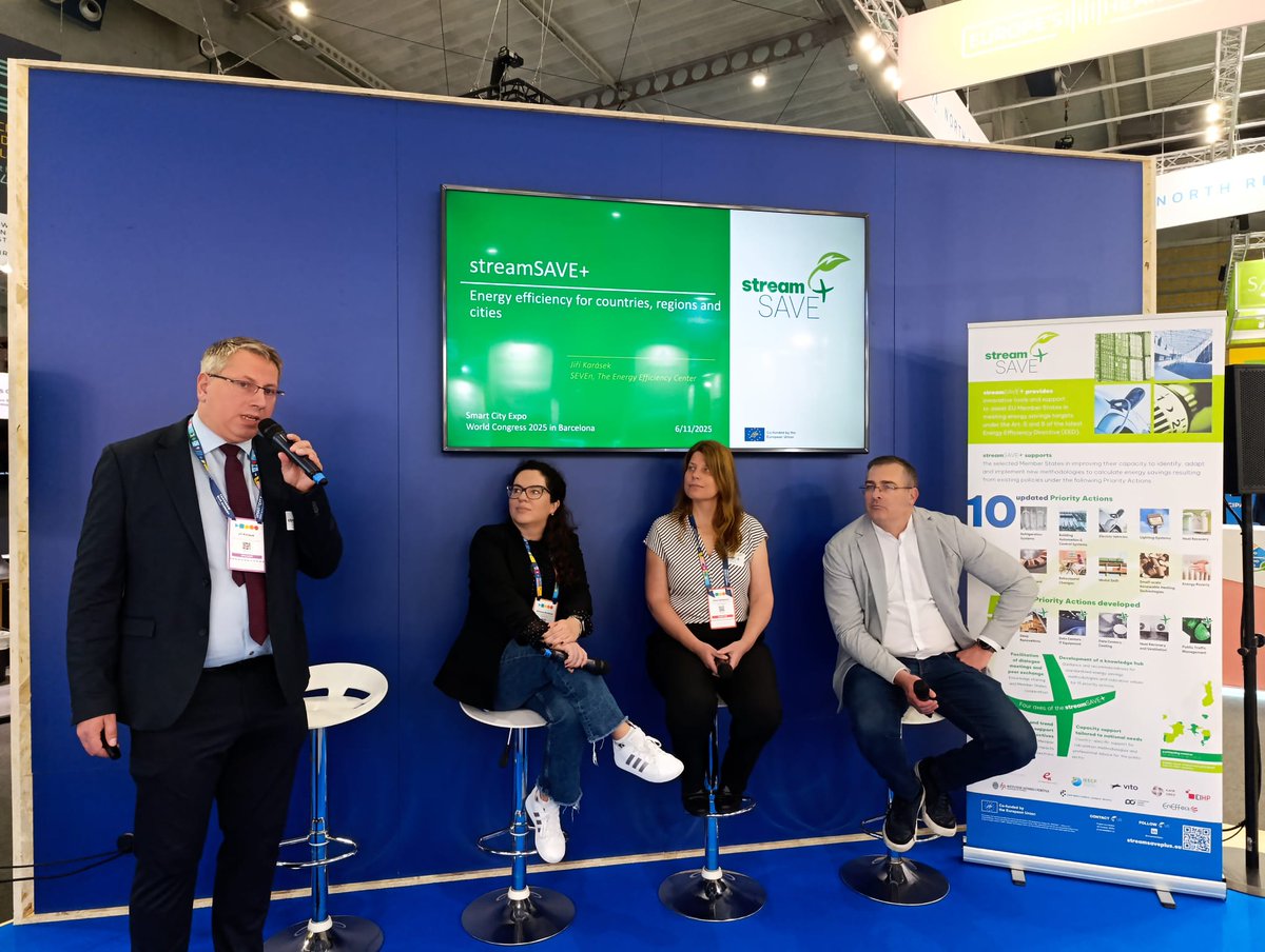 🇪🇺 LIFE at the Smart City Expo World Congress
svn.cz/en/news-articl…

🇨🇿 LIFE na světovém kongresu Smart City Expo
svn.cz/cs/aktualita/l…

Author: <a href="/cinea_eu/">CINEA 🇪🇺</a> European Climate, Infrastructure and Environment Executive Agency
Link: cinea.ec.europa.eu/news-events/ne…