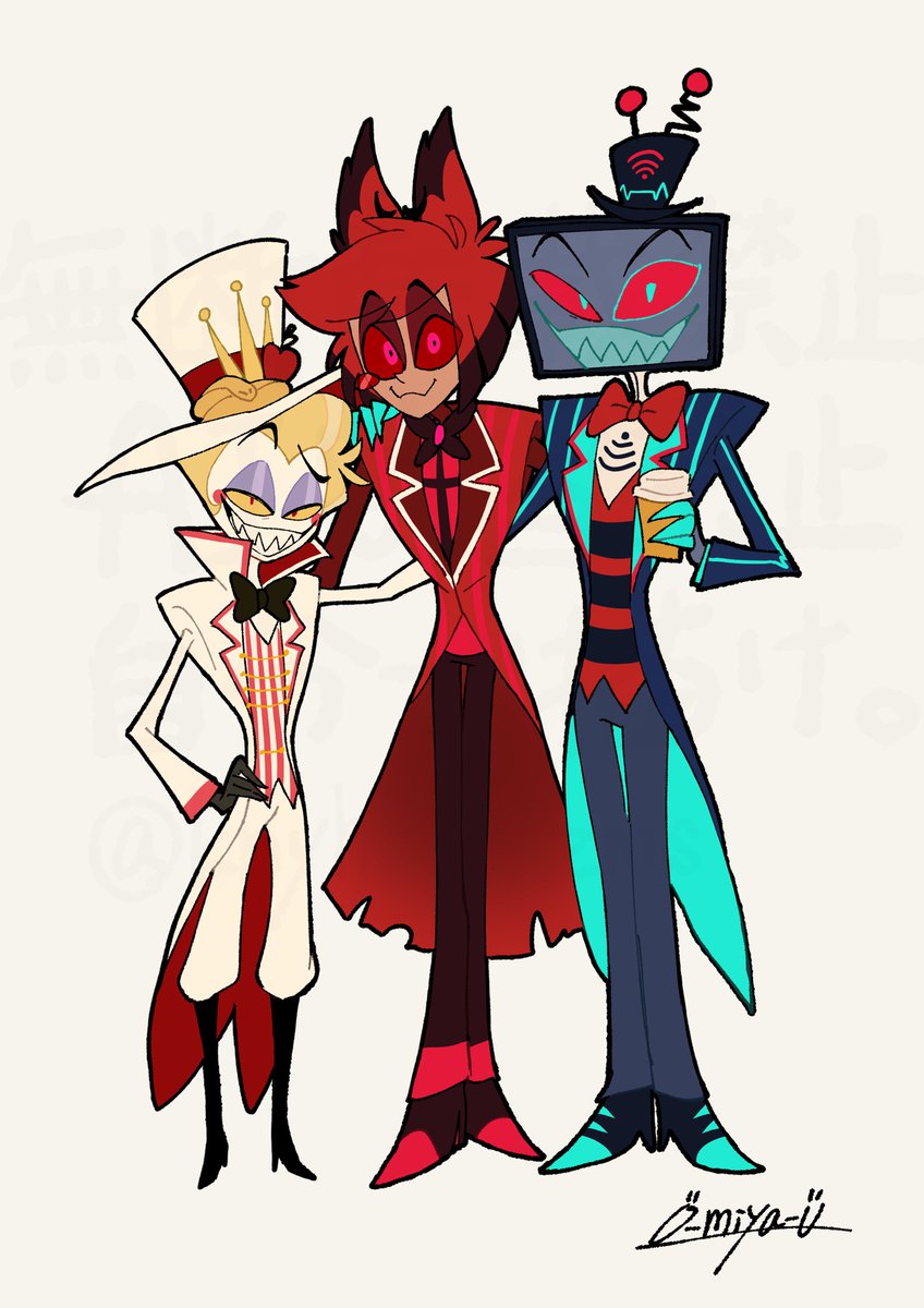 #HazbinHotel

💛❤️💙