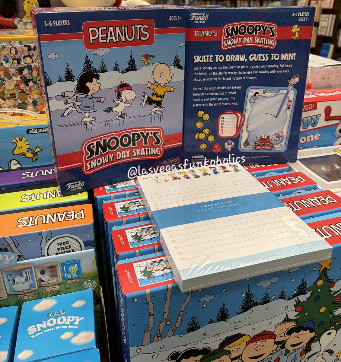 LVFunkoholics's tweet photo. Spotted at Barnes and Noble @FunkoGames Peanuts Snoopy's Snow Day Skating.

#peanuts #Snoopy #funko #funkogames #barnesandnoble #charliebrown #christmasgifts #lasvegas #lasvegasfunkoholics https://t.co/iOLkHJnV9A