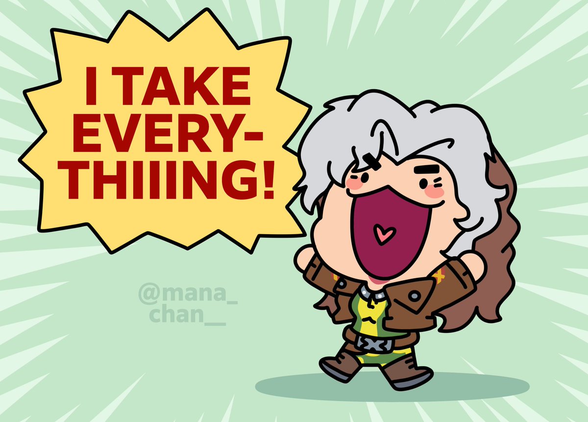 mana_chan__'s tweet image. did you hear Rogue the first time? #MarvelRivals