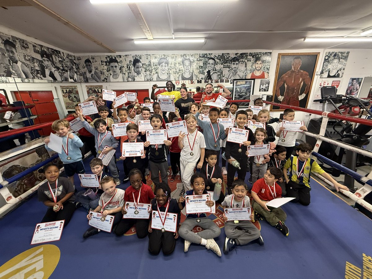 Islington Boxing Club tweet media