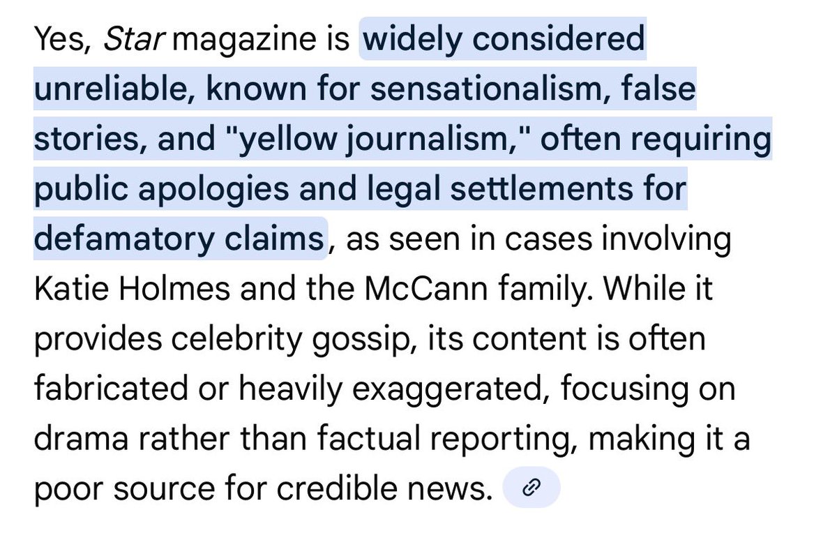 STRMCN's tweet photo. People sharing trash mags like it’s actual news now and not made up shit for clicks is so ridiculous…. Then you get the low iq people who believe it too. Absolutely everybody with a brain cell knows that Star Magazine is tabloid trash with fake stories lmao. https://t.co/udjzmMDqGW