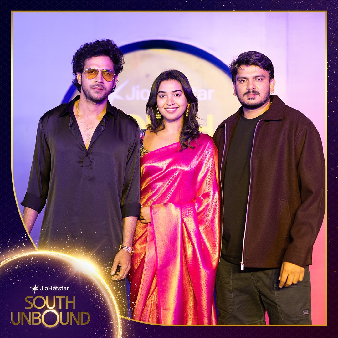 JioHotstarTel_'s tweet photo. All that glitters is pure gold... 😉
And if you’re wondering how, Team #Varam is here to show you, effortlessly and undeniably! 💎
#JioHotstarSouthUnbound #JHSSouthUnbound #JioHotstar #JioHotstarTelugu https://t.co/FjisGf8GtN