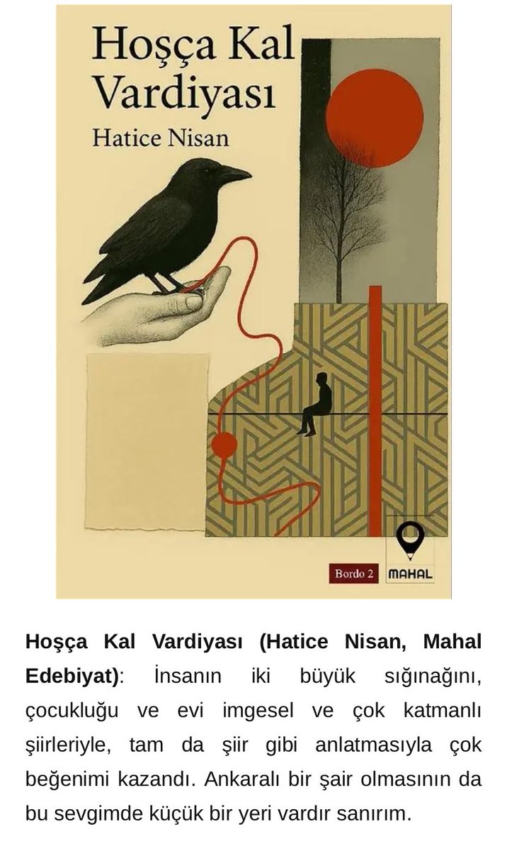 Sevgili Ahmet Karadağ, Parşömen’in 2025 Edebiyat Soruşturması’nda Hoşça Kal Vardiyası’na da yer vermiş.

Ankara’yı, şiiri ve sığınakları bölüşmek değerli. Çok teşekkür ederim.🍀

<a href="/ahmetkaradag_06/">Ahmet Karadağ</a>