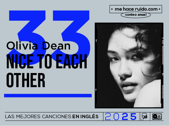 mehaceruido's tweet photo. Las mejores 45 canciones en inglés de 2025 según MHR #MHR2025
30. #Chalk /// Pain
31. @sorrybanduk /// Echoes
32. #jigitz /// dollaz and dollaz
33. #OliviaDean /// Nice To Each Other
https://t.co/p6td5P4MFx https://t.co/AAQsKGLYWj