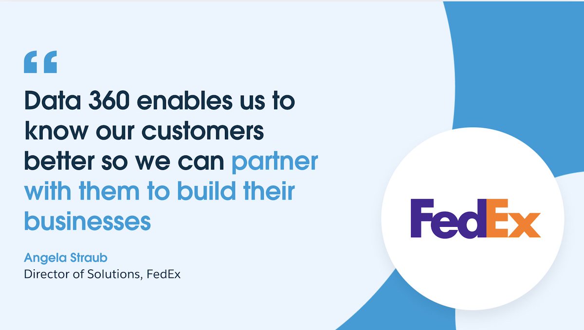 Signed. Sealed. Delivered. 📦

With Canada seeing record Cyber Week shopping, <a href="/FedEx/">FedEx</a> uses Data 360 to turn stalled customer signals into real-time action—activating shippers faster and driving new revenue.

Get the full story: sforce.co/44jWMOR