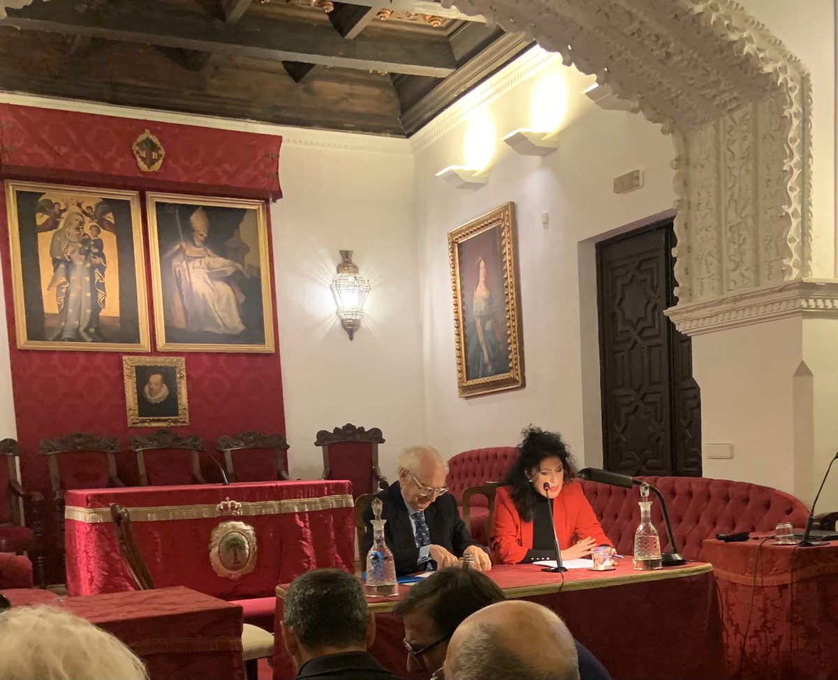 Real Academia de Buenas Letras, jornadas dedicadas a Sánchez Mejías, un torero ilustrado para la Edad de Plata. Toma la palabra D. Andrés Amorós presentado por ⁦<a href="/EvaDiazPerez/">Eva Díaz Pérez</a>⁩