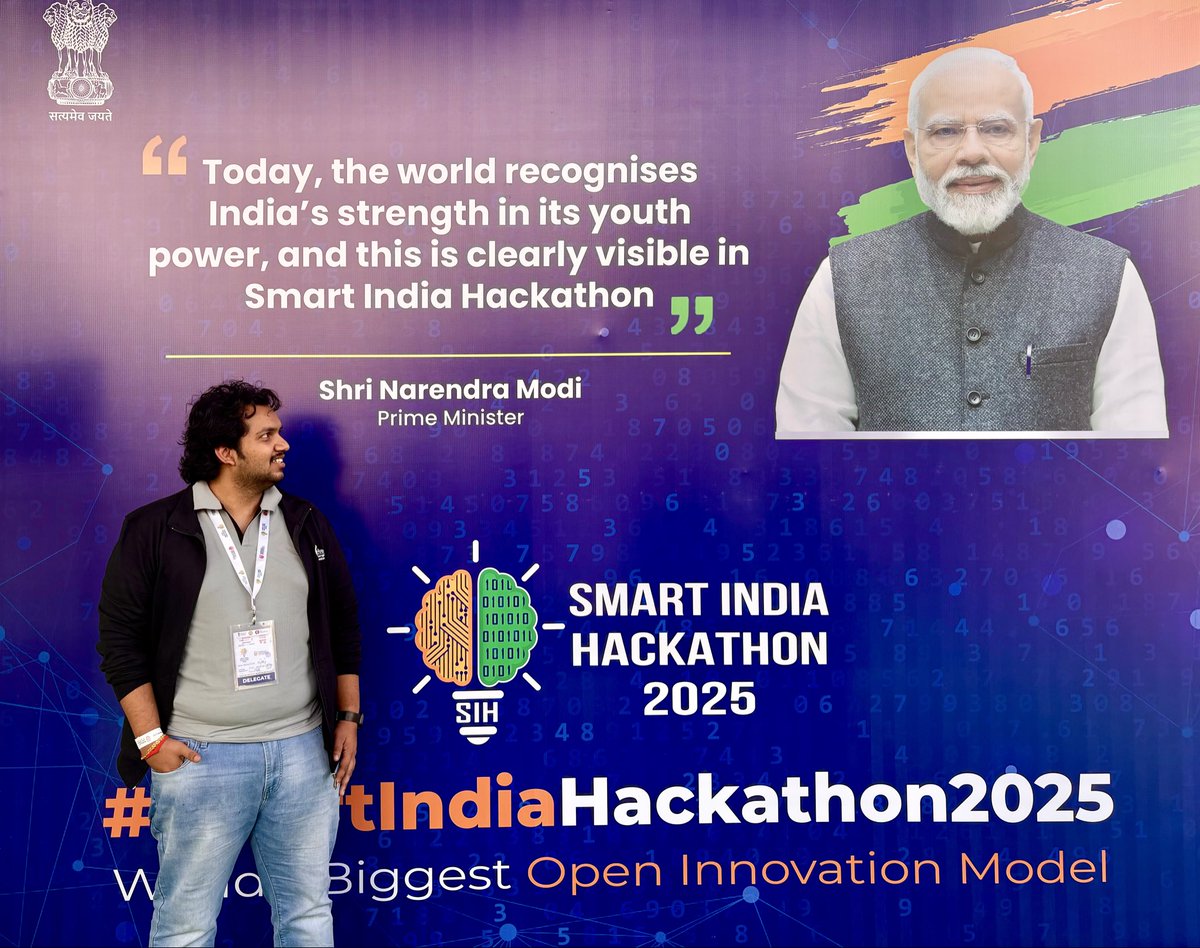 Crazy #SIH lore incoming from <a href="/pointblank_club/">Point Blank</a>. For now, I’ll just start with a picture.

<a href="/mhrd_innovation/">MOE's Innovation Cell- GOI</a> <a href="/AICTE_INDIA/">AICTE</a>
