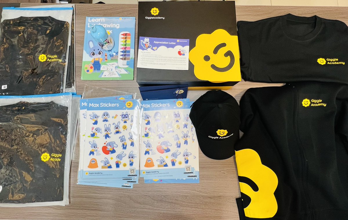 FanosSchool's tweet photo. We’ve officially received ALL the gift boxes from @GiggleAcademy — and we couldn’t be more excited! 🎉🎁💛
We are truly grateful for the support — thank you so much! 🙏✨

Here’s the full unboxing video and images… enjoy the moment with us! 🚀😊 https://t.co/gNHReVtXog