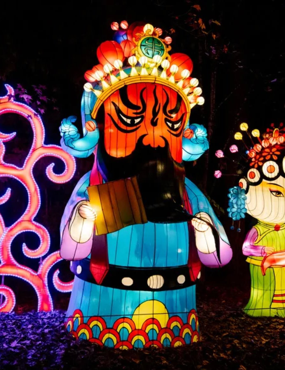 Now through Jan. 12, the North Carolina Chinese Lantern Festival