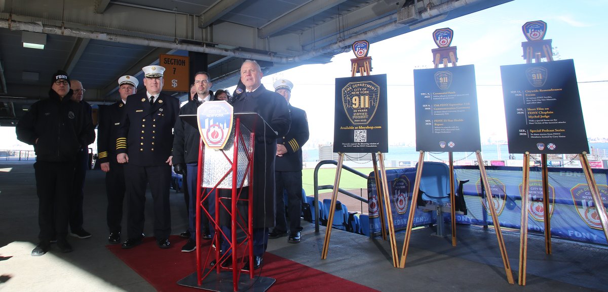 FD4D's tweet image. FDNY News – Today Commissioner Robert S Tucker &amp;amp; Chief of Department John Esposito and FDNY Foundation Chairman Matthew J. DiLiberto announced plans to Commemorate the 25thAnniversary of 9/11. The department will commemorate the 25thAnniversary of the September 11th attacks that…