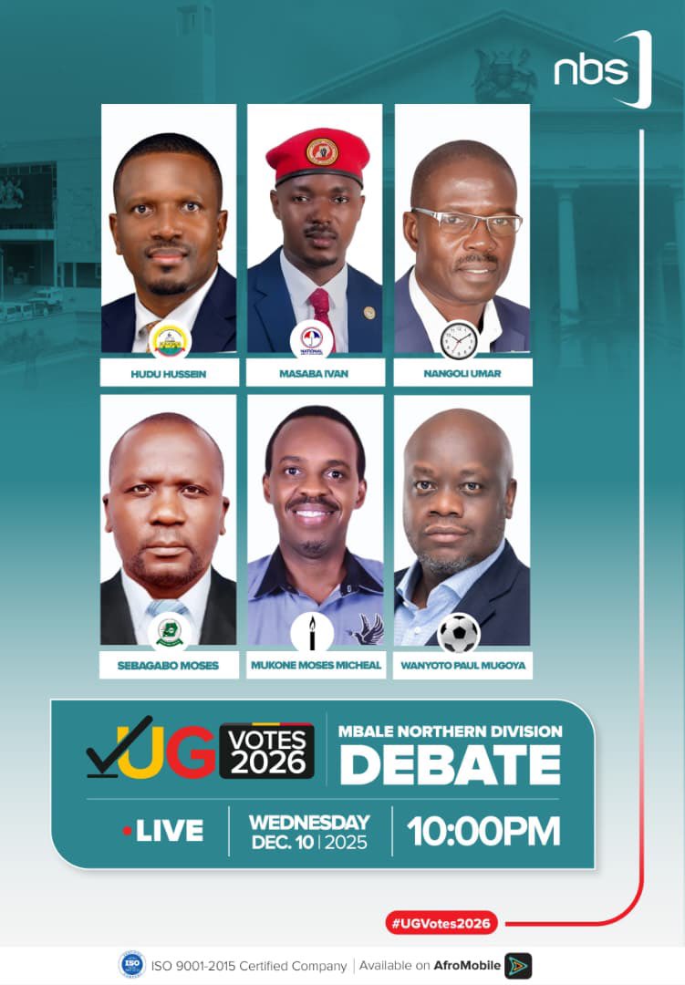 IvanMasaba1's tweet photo. Tomorrow at 10:00pm
@nbstv Northern Division, Mbale City Debate. https://t.co/SEBFce2juw