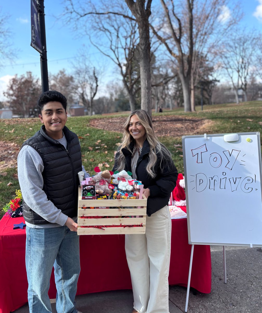 UofUGOP's tweet image. We gathered toys and tabled alongside @AFP_Utah at the University of Utah with the hope that we can make a difference this Christmas for children in need. 

We raised $500 to go towards purchasing toys and received numerous donations from students. We're so thankful for those…
