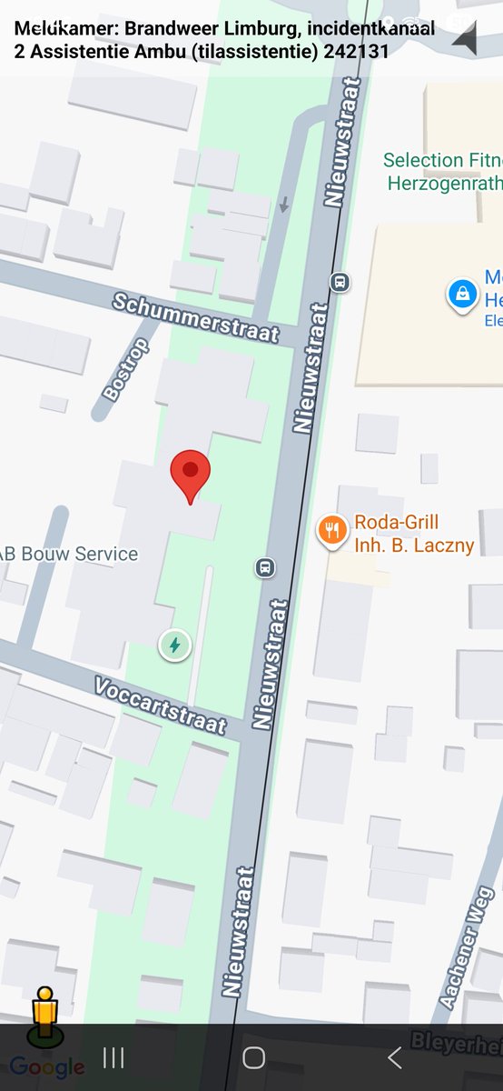 Assistentie Ambulance en Brandweer in Kerkrade