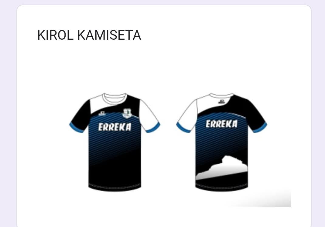 Kirol kamisetak ailegatu dira, beraz eskatu dituenak kiroldegitik pasa daiteke kamiseta jasotzera.
---

Ya han llegado las camisetas deportivas. Por lo tanto, quien las pidió en su momento ya puede pasar por el polideportivo a por ellas.