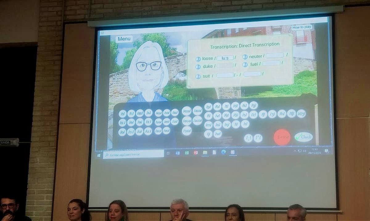 O iLingua acolleu a presentación de "Los sonidos del inglés en el Camino de Santiago (e-SoundWay). Un juego serio para aprender la pronunciación inglesa", ferramenta de autoaprendizaxe da fonética inglesa froito dun proxecto de investigación multidisciplinar.