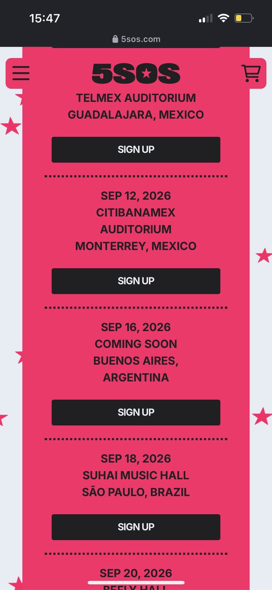 dwightzonaoeste's tweet photo. somos el unico lugar sin venue me imagino a 5sos tipo:
agendame una para el luna park
pero no esta mas el luna park 
bueno pone buenos aires despues vemos q sale https://t.co/q19nL5LACN