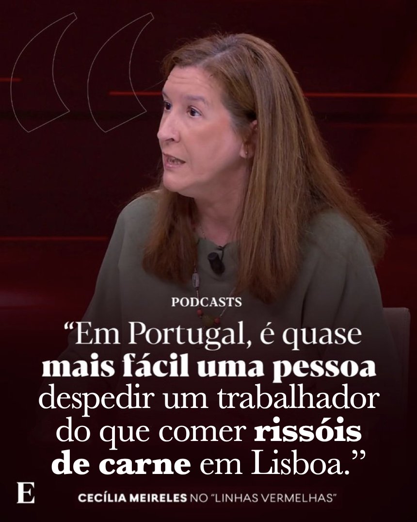 Também não percebo, Cecília.