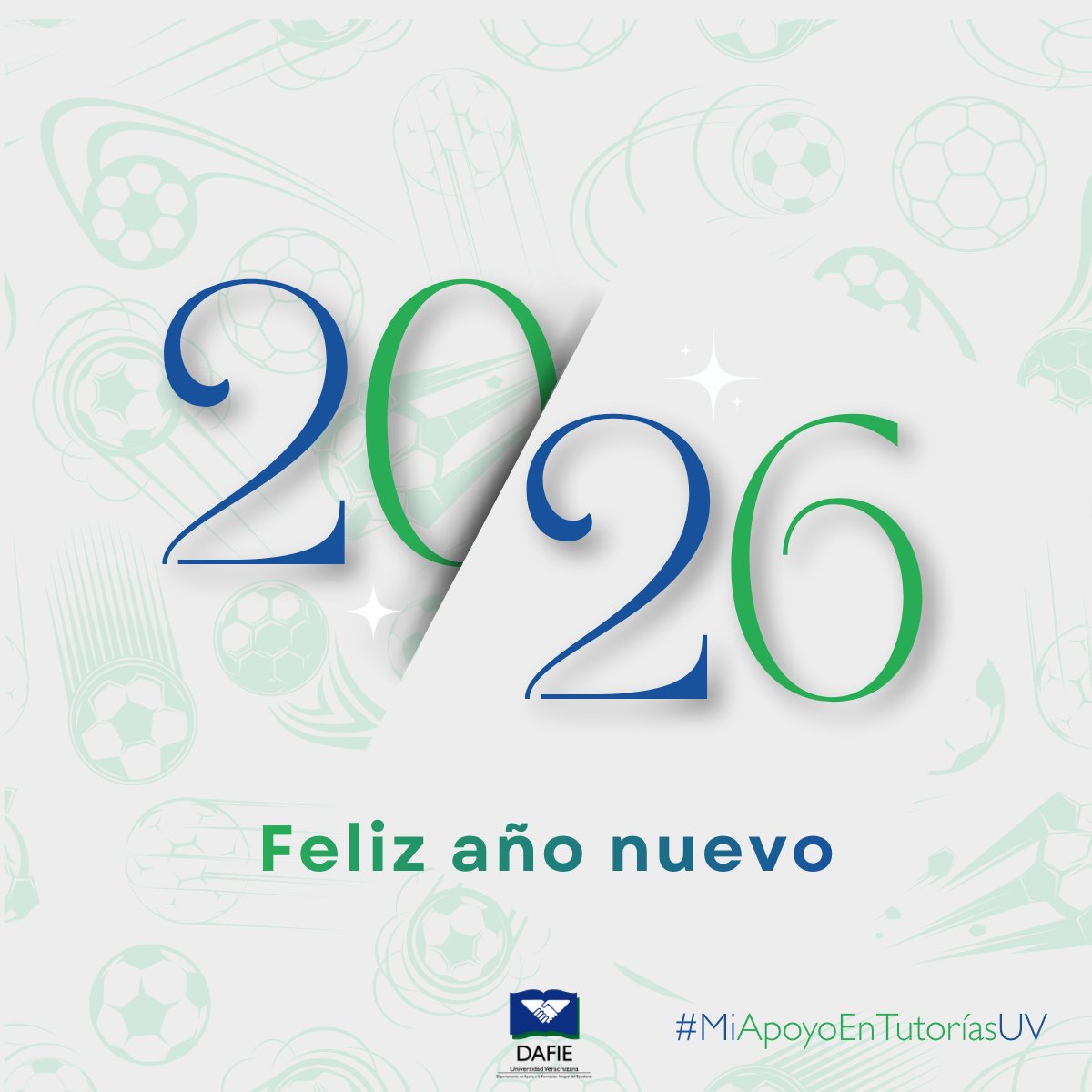 #ComunidadUV

A toda la comunidad universitaria le deseamos un excelente inicio de año 2026. Esperamos que tengas salud y que tus metas personales y académicas estén cada vez más cerca de llegar. ¡Felicidades! 😇🟦🟩

#MiApoyoEnTutoríasUV