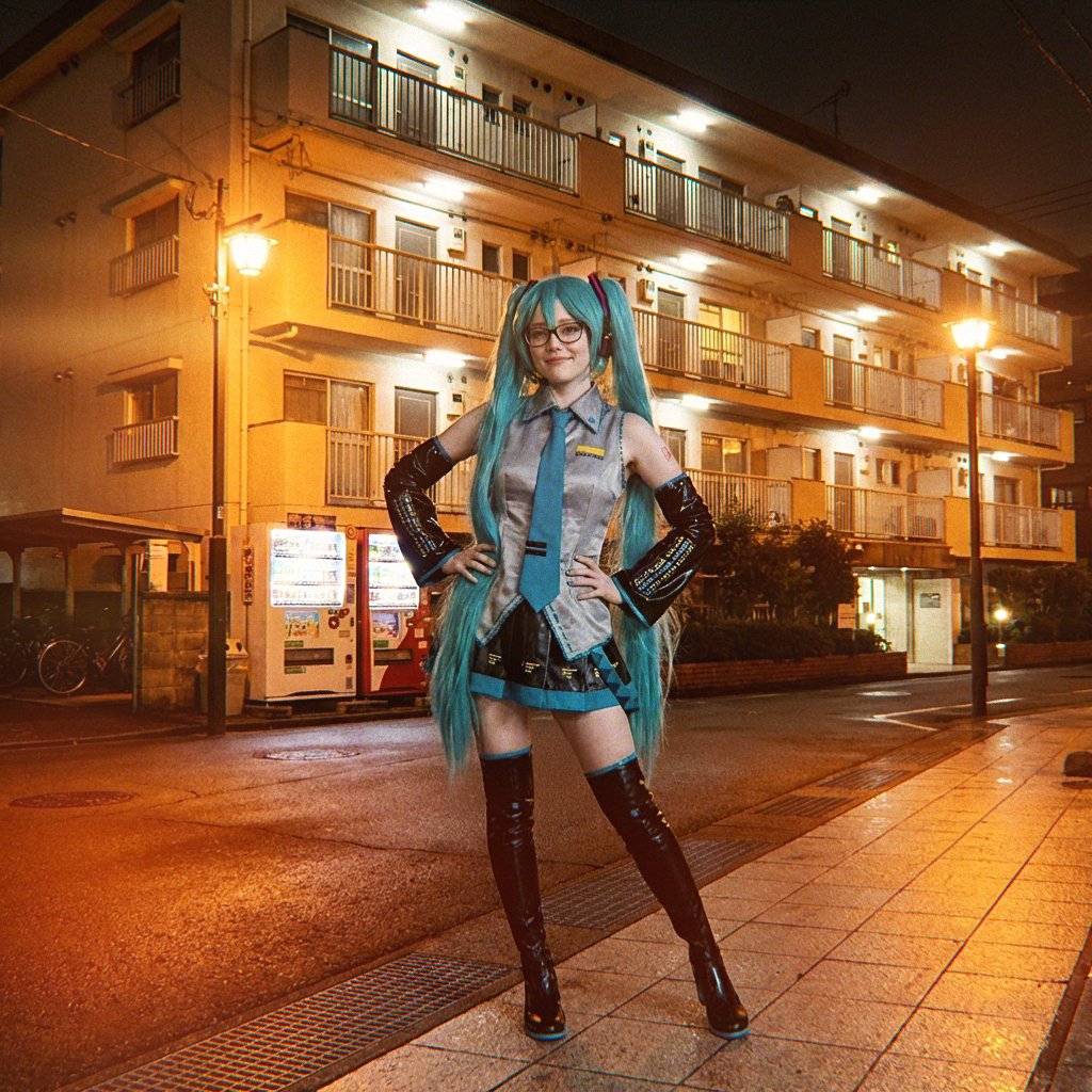 TeachingModel's tweet image. I just heard that Hatsune Miku is going to be projected on the Tokyo Metropolitan Government Building this new years eve!! She was my Halloween costume this year. Maybe I should dust it off for new years?
