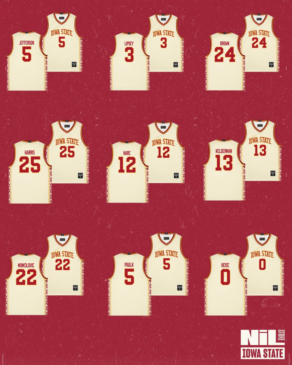 IowaStNILStore's tweet image. Winter Edition heat for Cyclone Nation ❤️💛
Snag the limited ISU holiday jersey and support your athletes — today each sale gives them an extra 10% in earnings. Don’t miss it!

nil.store/iowa-state/col…

#cyclonebasketball #iowastatebasketball #cyclonenation #TheNILstore #holidays