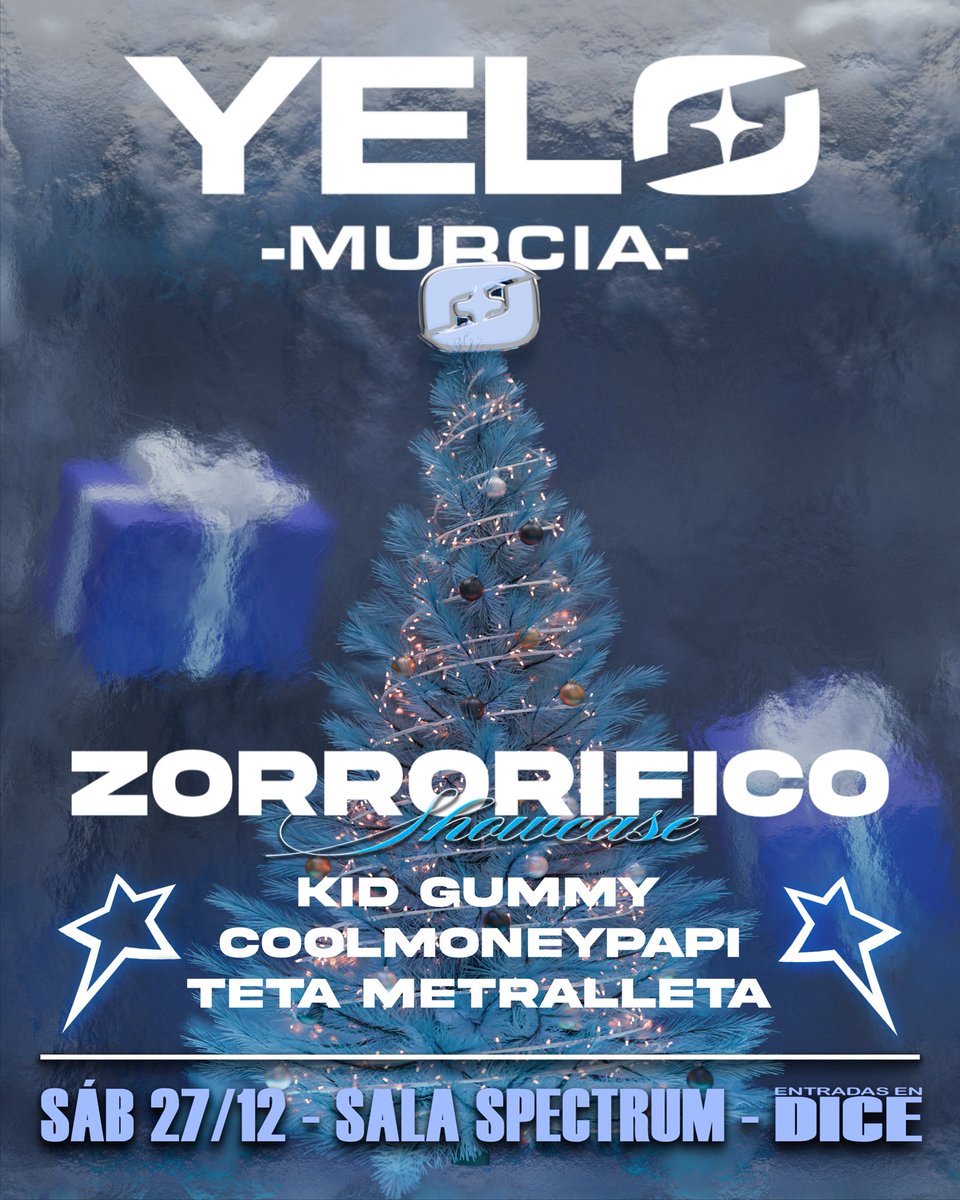 yel0club's tweet image. MURCIA. HEMOS VUELTO🎁
es navidad y te traemos este pedazo de regalo 🦊🧊