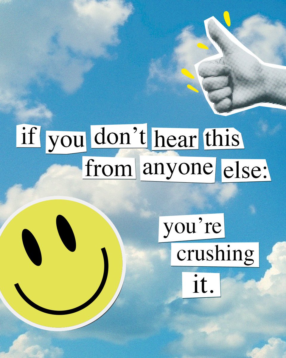 DeltaSmiles's tweet image. Just letting you know, keep being awesome! 😁