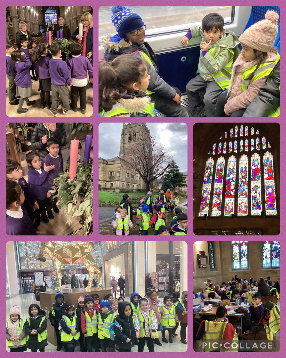 ECS_Keighley's tweet photo. Reception had a wonderful time on our annual trip to Bradford Cathedral by train. Thank-you as always to Maggie and Diane @Bfdcathedral for all the inclusive and informative workshops. #buildingbrighterfutures #learningoutsidetheclassroom #rainydays #beautifulbuildings https://t.co/GSjFFBeRpH