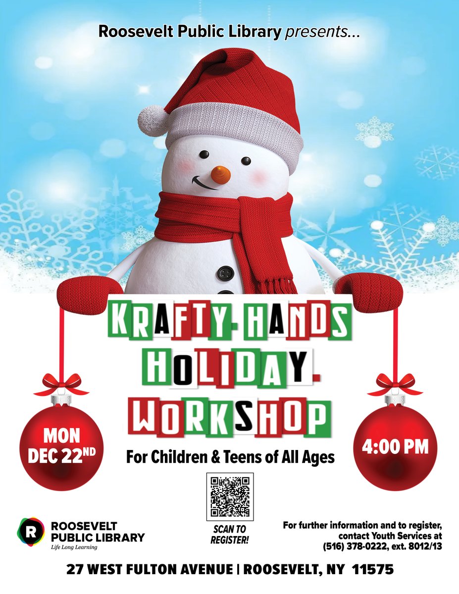 Roosevelt Public Library tweet media