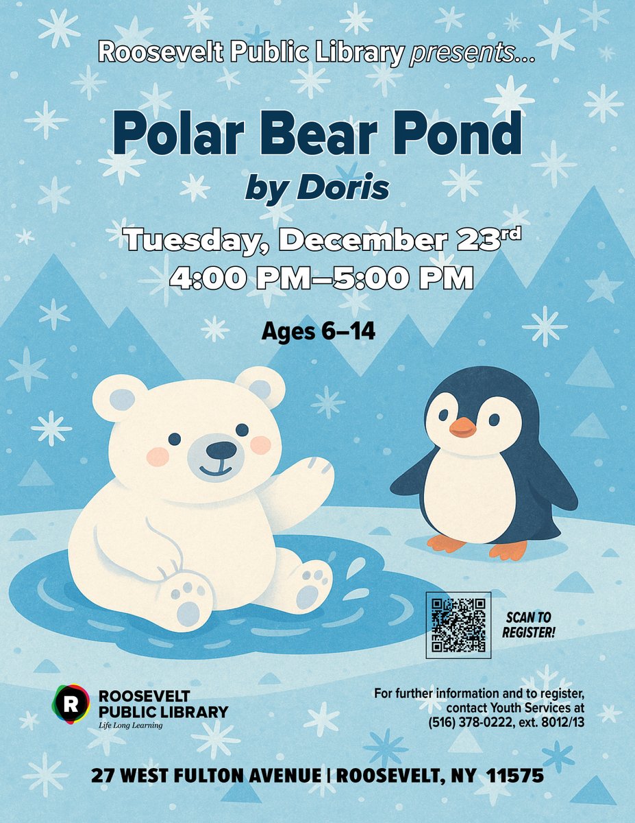 Roosevelt Public Library tweet media