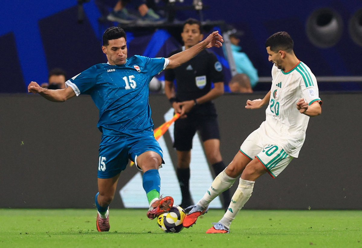 في كأس العرب 2025 🏆 

الجزائر 🇩🇿 تفوز على العراق 🇮🇶 بنتيجة 2-0 

البحرين 🇧🇭 تفوز على السودان 🇸🇩 بنتيجة 3-1 

🛑المنتخبات المتأهلة من المجموعة 4 لدور 8 

1️⃣ الجزائر 🇩🇿 

2️⃣ العراق 🇮🇶 

#كاس_العرب_FIFA_قطر_2025
#السودان_البحرين 
#العراق_الجزائر