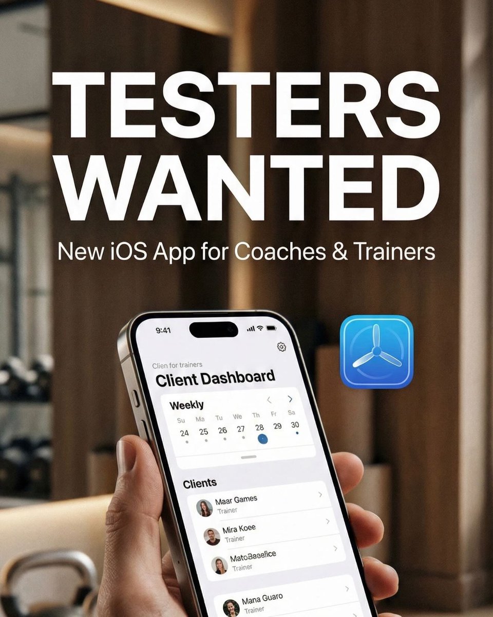 PT'ler için hazırladığımız bir uygulama var.
Uygulamayı test edecek iPhone kullanıcıları arıyoruz. Yönlendirebilir ve bana DM'den ulaşabilirsiniz.