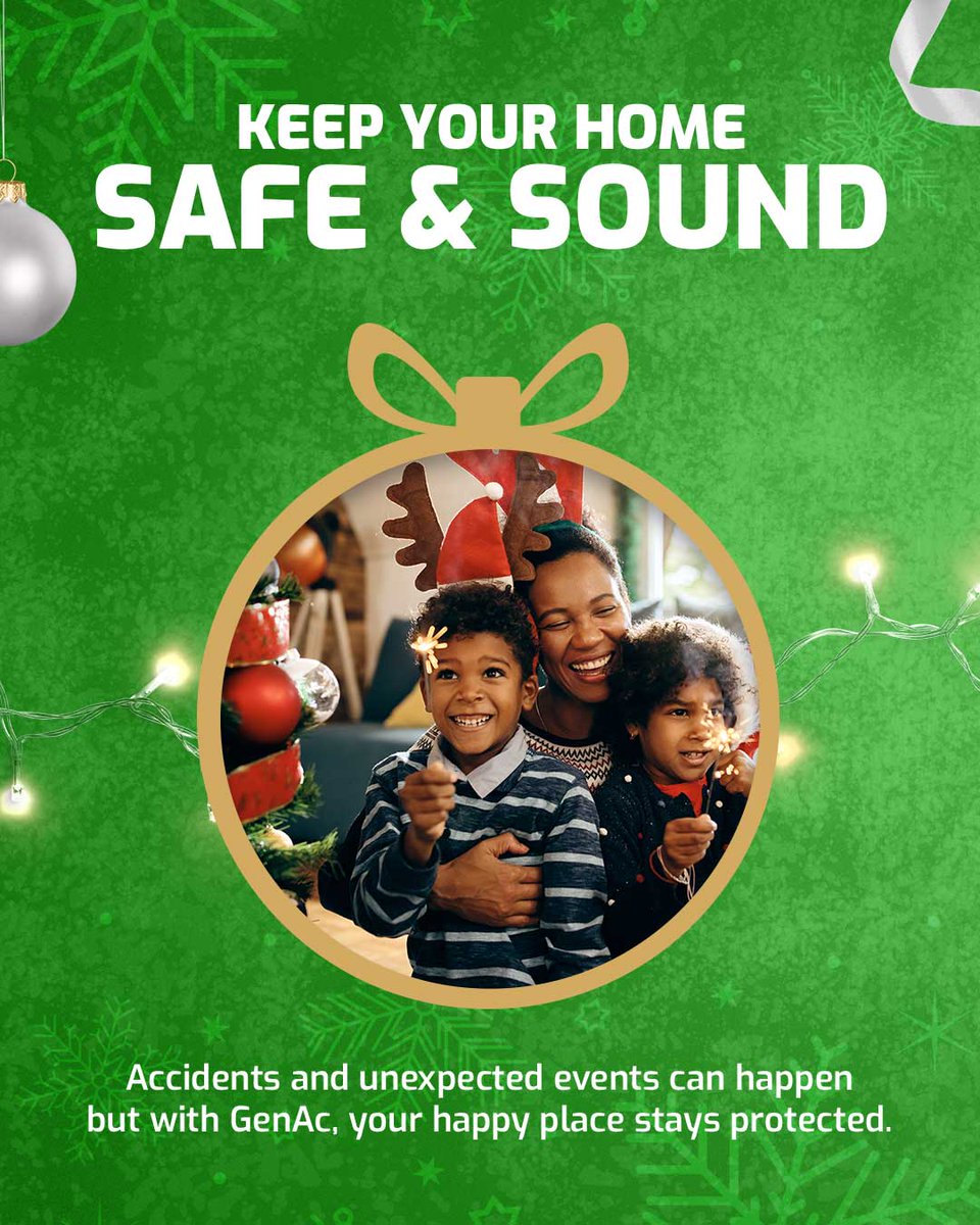 genacc's tweet image. From your car to your home, and your incoming Christmas gifts, protect it all this season and enjoy a futreproofed Christmas! Get a quote at my.genac.com/quick-quotes/p…
#insurance #GenAcJA #jamaica #christmasiscoming #futureproofingtomorrow