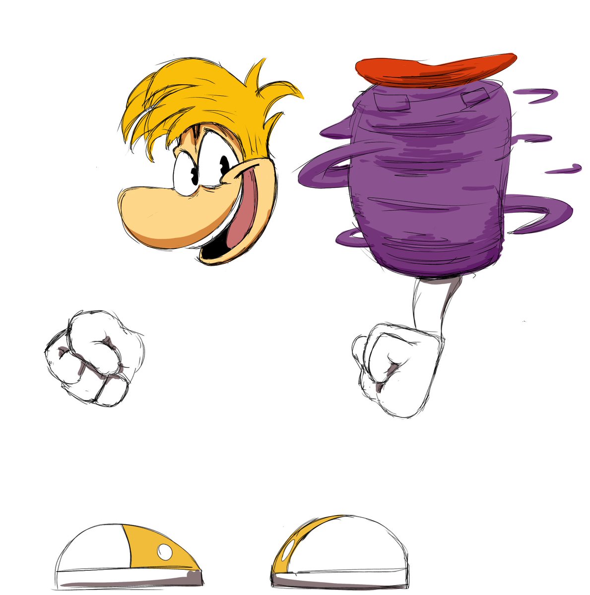 Rayman for <a href="/BluDogOfCoffee/">Bluecoffeedog (But SFW)</a>