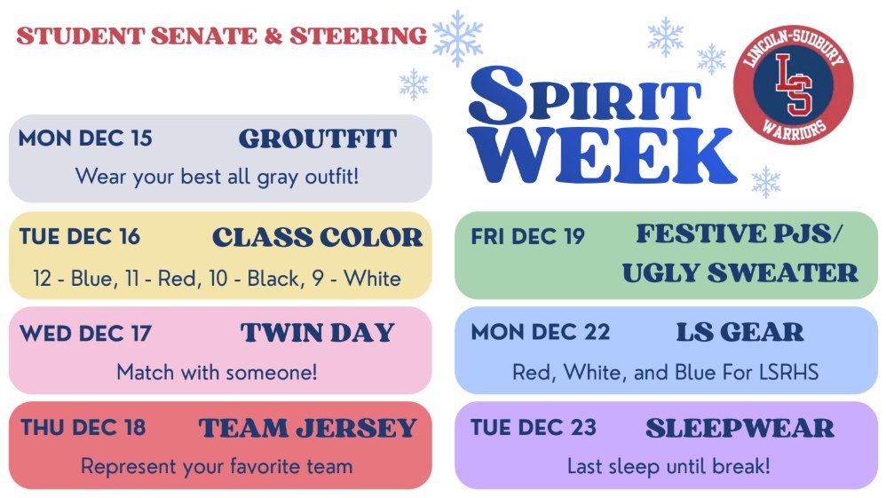 Lincoln-Sudbury Regional High School tweet media