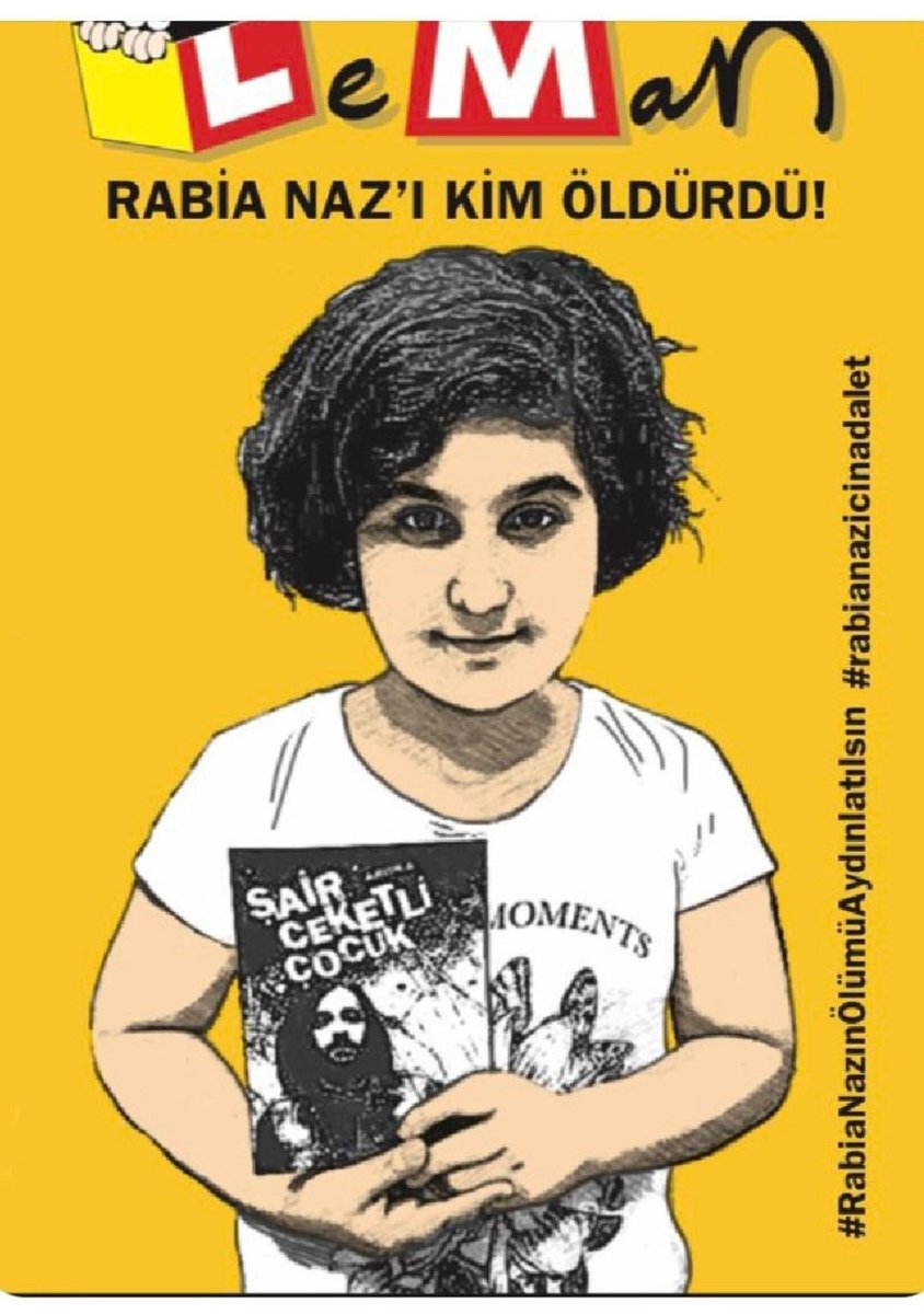 Her akşam saat 22:00 de
#RabiaNazİçinAdalet 
Diyeceğiz... 

ADALET!