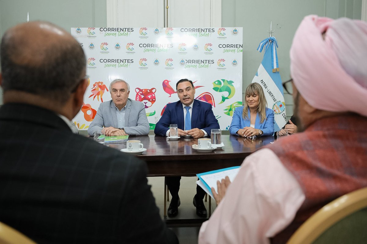 El vínculo comercial con una nación como #India es fundamental para las aspiraciones de crecimiento y progreso de #Corrientes, tratándose de una potencia económica mundial y líder en desarrollo de herramientas como Inteligencia Artificial y nanotecnología, entre otros aspectos.