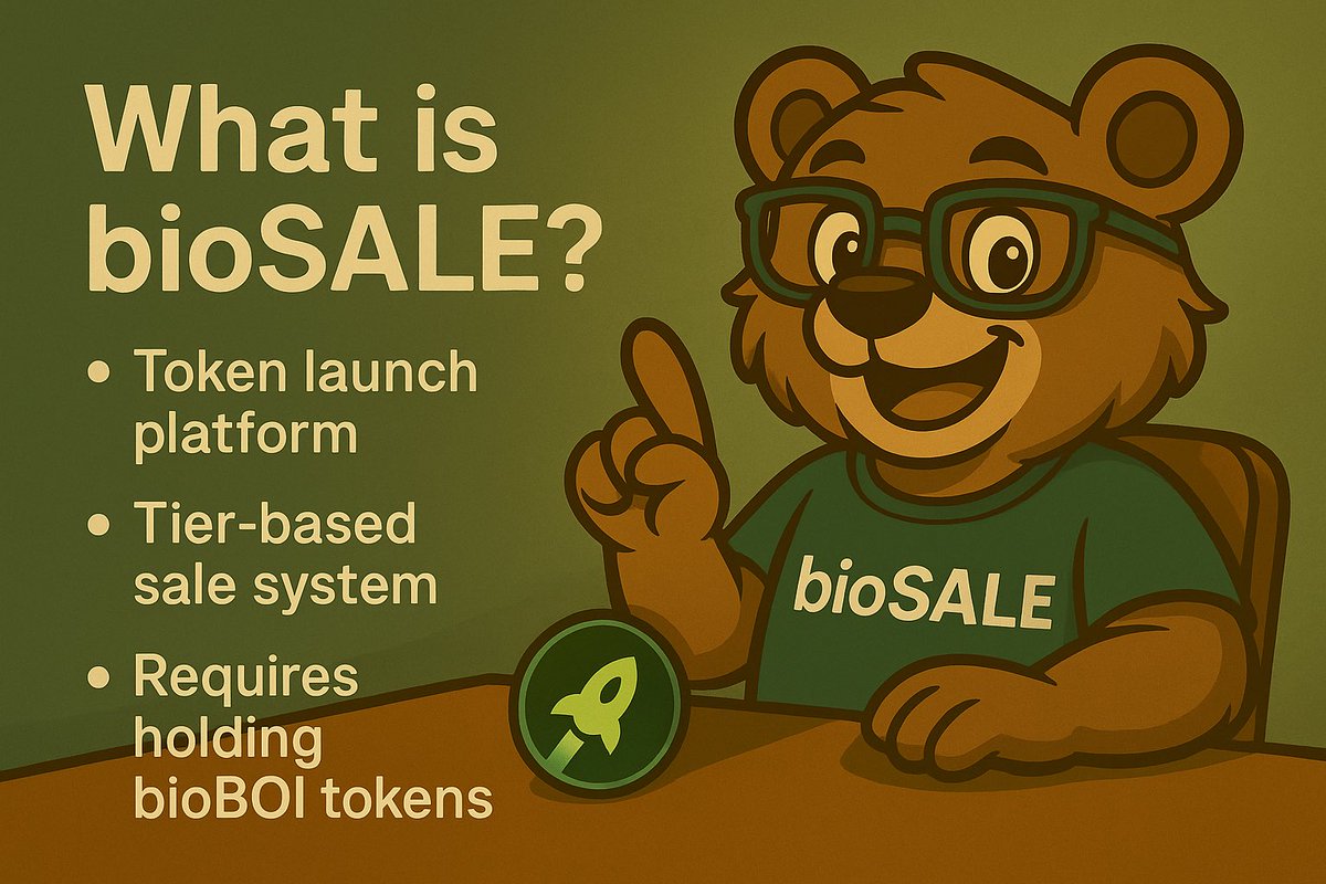 What is bioSALE?

bioSALE is a multi-chain launchpad designed for project owners who meet the required standards — enabling new projects to launch with structure, support, and success in mind.

There is a significant gap on BNB Chain in this field…
and bioSALE is stepping in to