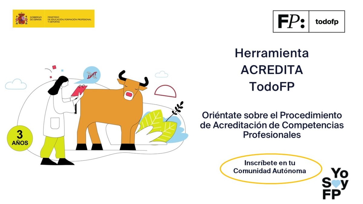 📢 ¿Tienes experiencia profesional pero ningún certificado que lo acredite? 
#TodoFP #YoSoyFP
🔴 Averigua qué competencias profesionales puedes acreditar con la herramienta Acredita de #TodoFP #YoSoyFP
🔎 todofp.es/acreditacion/S…