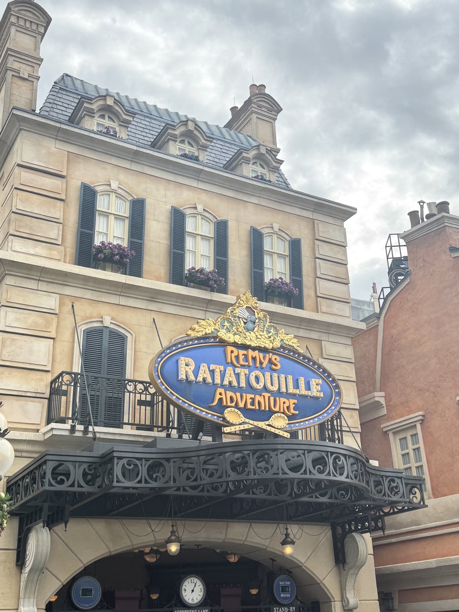 mandaeast's tweet photo. 2D version of Remy’s Ratatouille Adventure is far superior to the 3D version https://t.co/VcUxdU3wzh
