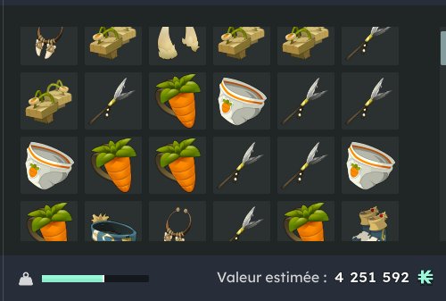 Je voulais juste terminer mon cawotte je me retrouve avec 124 items 😭