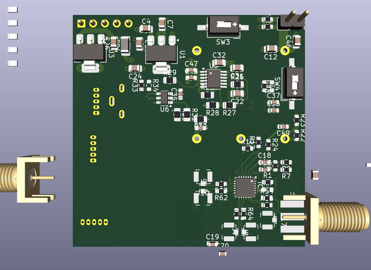 SheroyTata's tweet photo. Space is filling fast, its unlikely i will be able to get all the connectors to the STM32 in… likely will have to resort to pin headers https://t.co/vtEvGMXMLM