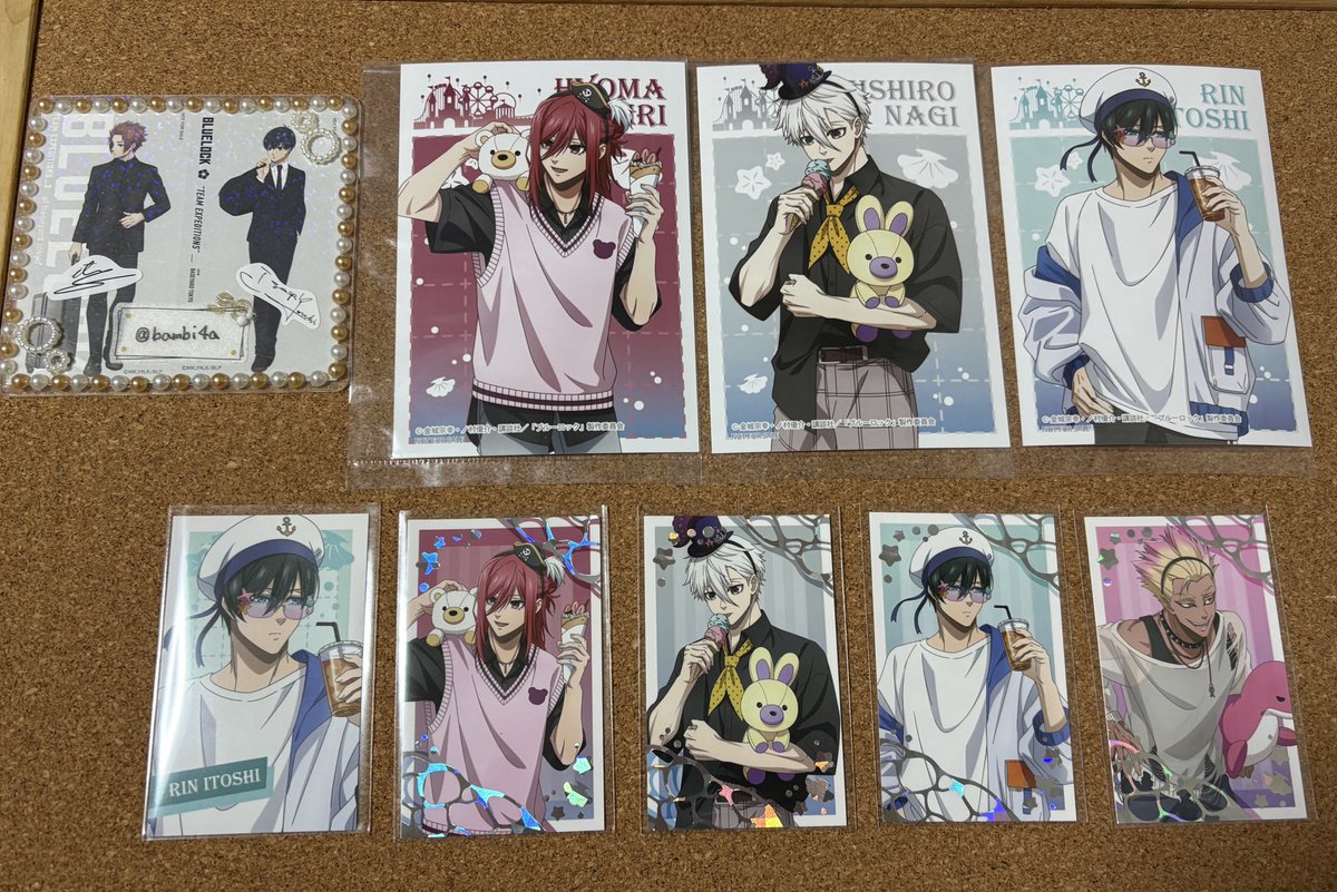 交換/譲渡】ブルーロック テーマパーク トレーディングカード トレカ