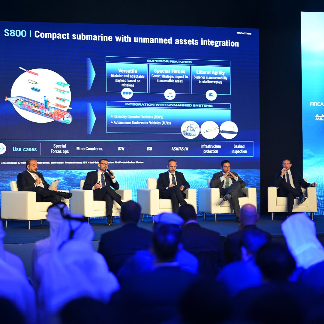 We are proud to have convened government, defense, and industry leaders today in Doha for the high-level workshop “Underwater Innovation Forefront: Submarines, Drones and Dual-Use Integrated Solutions for Sea Defence and Strategic Infrastructures Resilience”. The event marks a