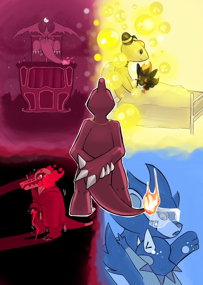 LukeHidron's tweet image. NOVO CAPITULO DE REDDISH BLUE!

Por favor, dêem ❤️e 🔁!  

LINK DA HISTÓRIA NOS 💬!

NEW CHAPTER OF REDDISH BLUE!

PLEASE ❤️AND 🔁 TO HELP!

SOURCE OF HISTORY IN ENGLISH IN 💬!

#PokemonLegendsZA #Pokemon #MysteryDungeon #MundoMisterioso #PokemonMundoMisterioso #Charizard #Luxray